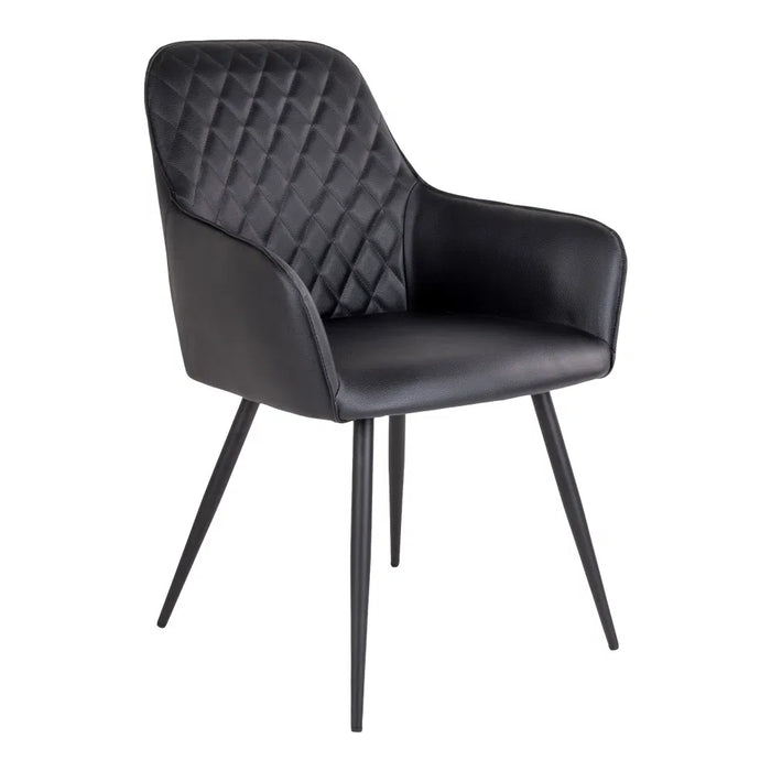Set of two artificial leather chairs Harbo
