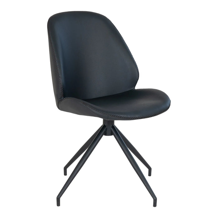 Set of two Monte Carlo chairs with swivel mechanism
