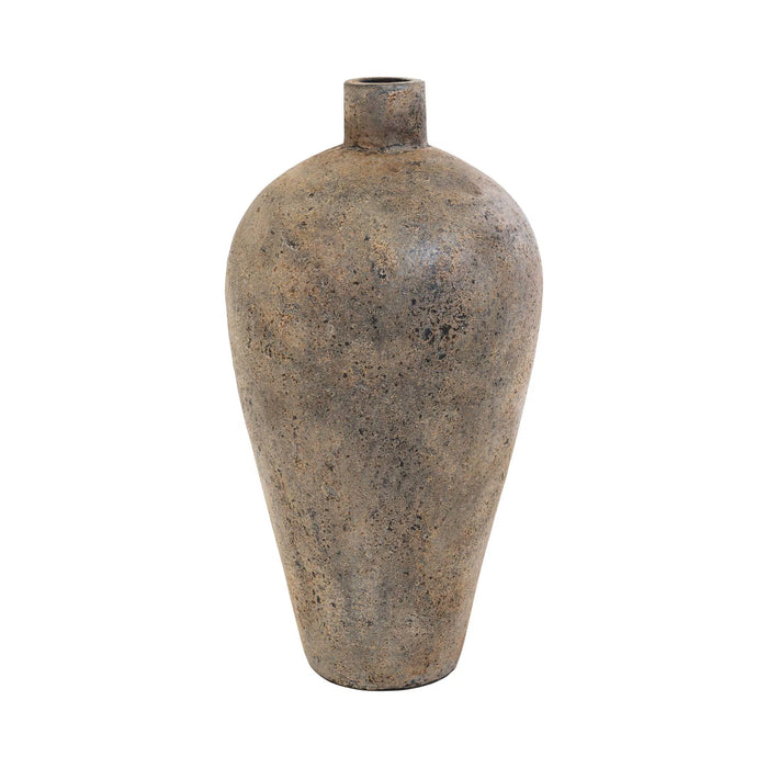 Terracotta decorative pot Corvo