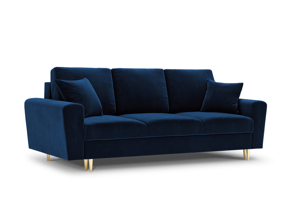Velveto trivietė sofa Moghan