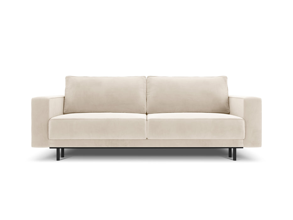 Velvet sofa bed Caro