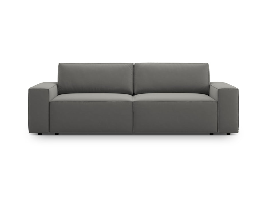 Velvet sofa bed Jodie with bedding box
