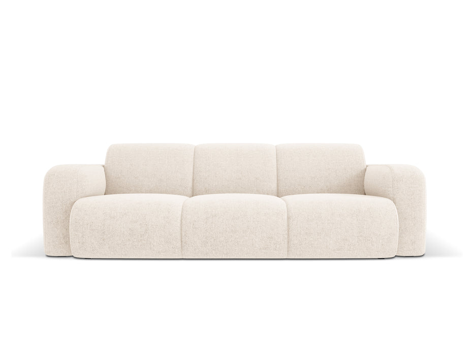 Three-seater chenille sofa Molino