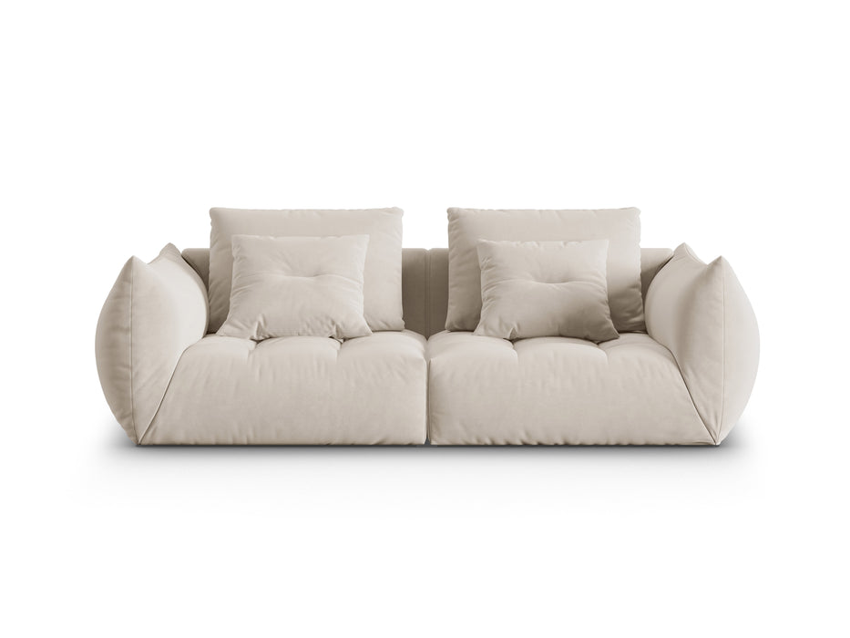 Velveto trivietė sofa Bloom