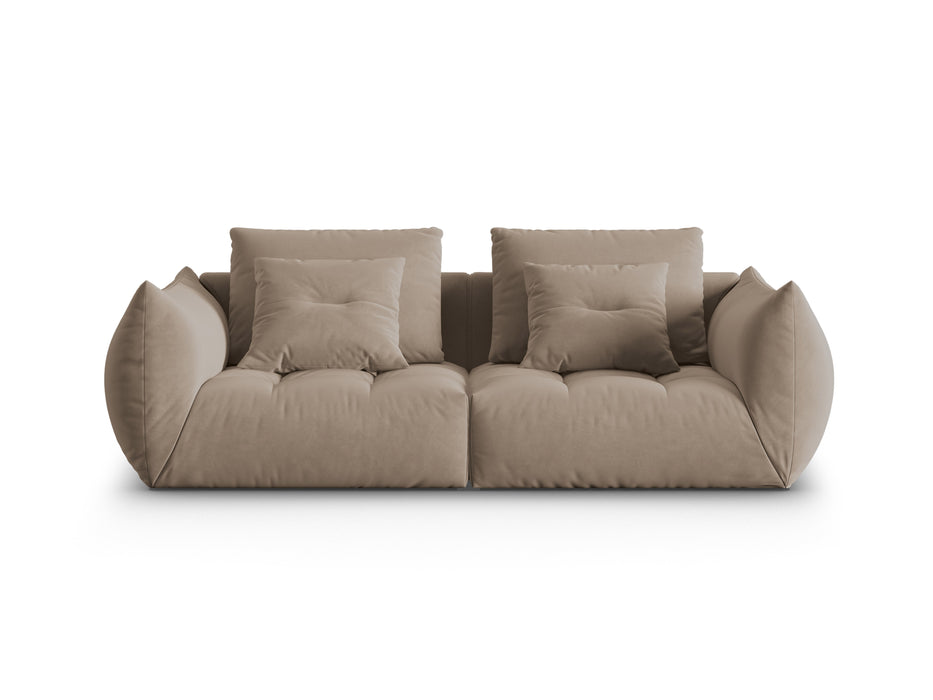 Velveto trivietė sofa Bloom