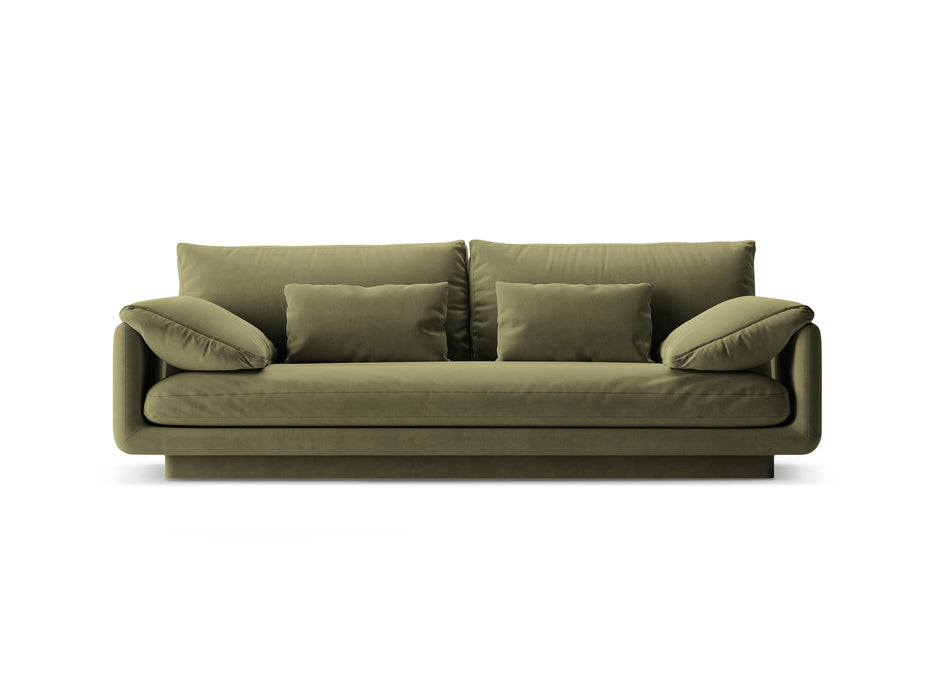Trivietė velveto sofa Torino