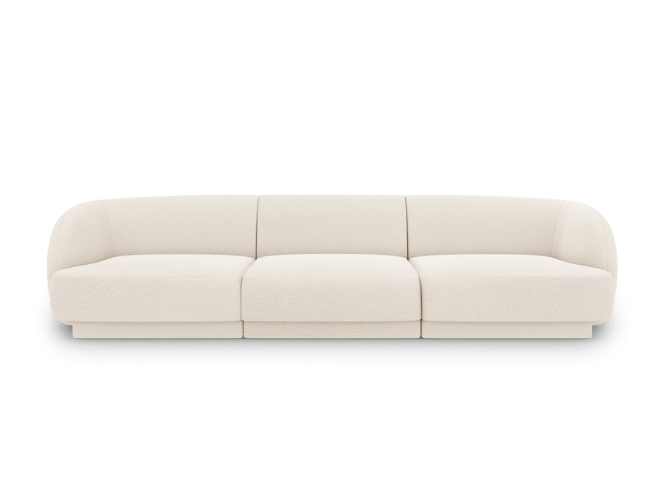 Trivietė bouclé sofa Miley