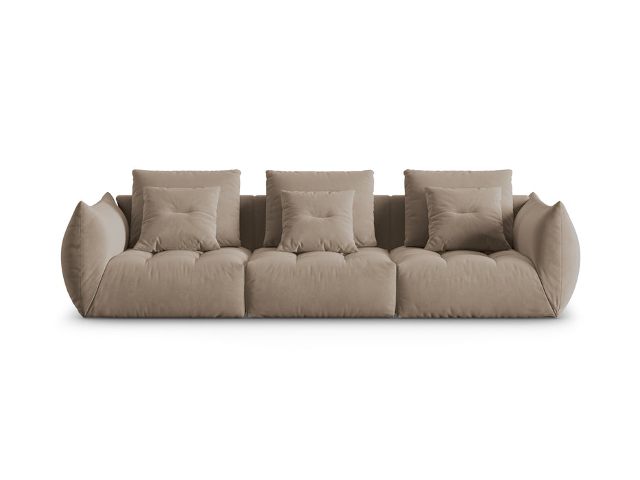 Velveto keturvietė modulinė sofa Bloom