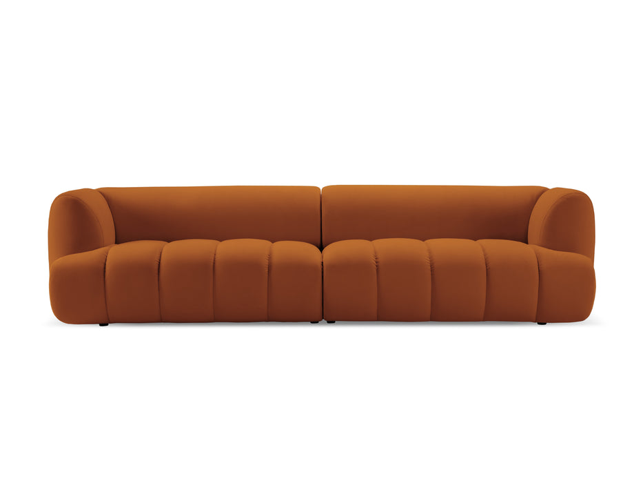 Velveto keturvietė modulinė sofa Harry
