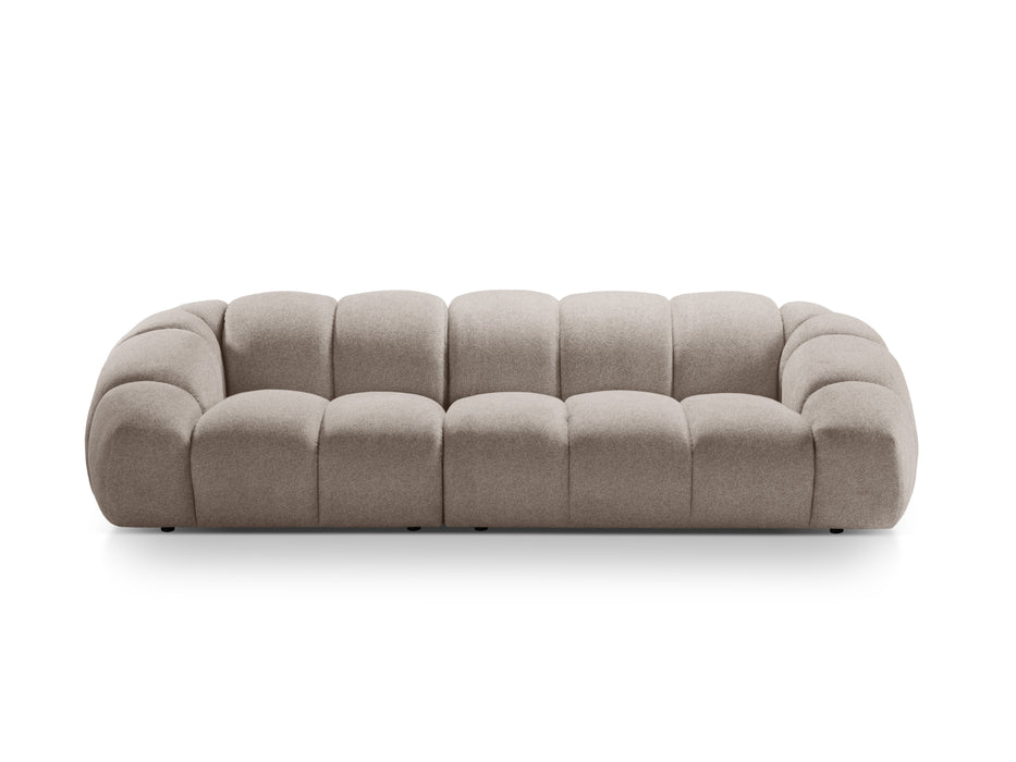 Four-seater velvet sofa Diana