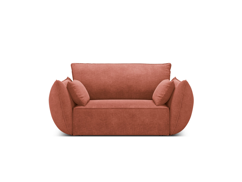 Chenille armchair Kaelle