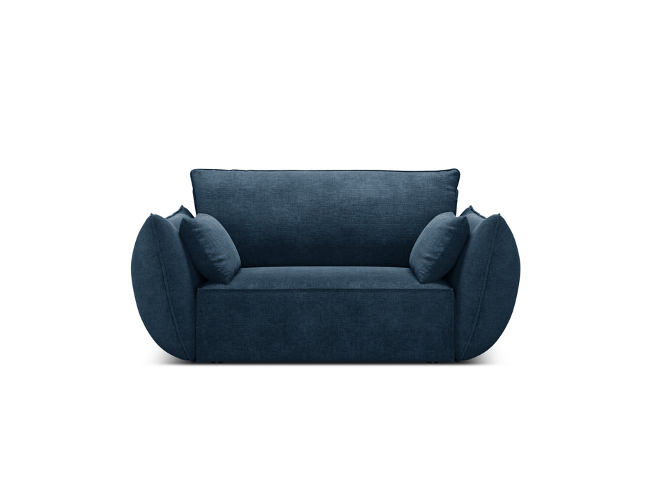 Chenille armchair Kaelle