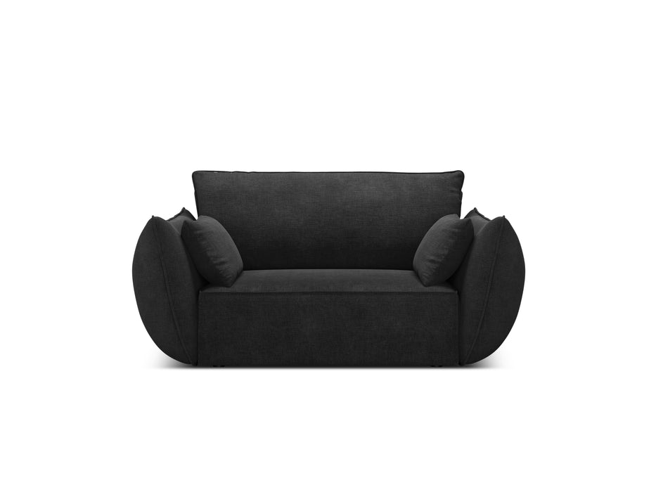 Chenille armchair Kaelle