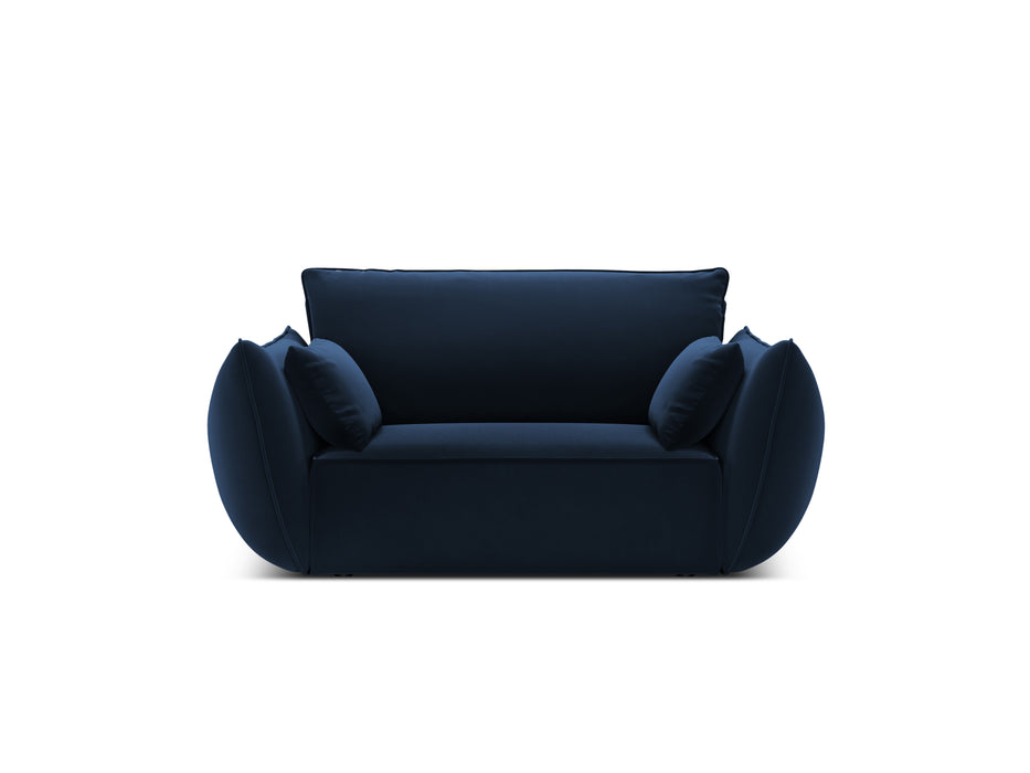 Velvet armchair Kaelle