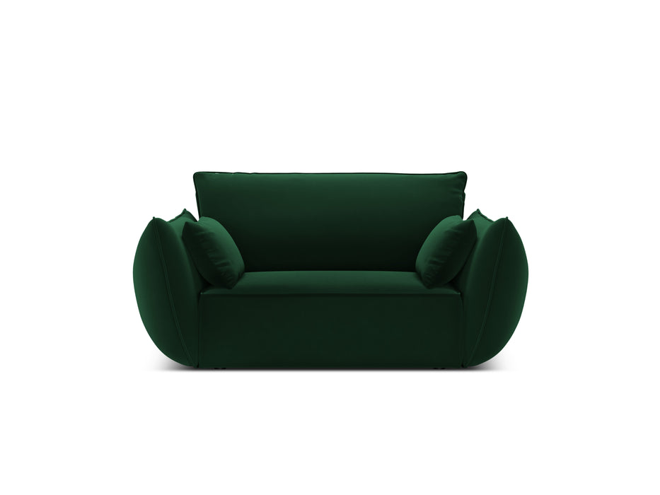 Velvet armchair Kaelle