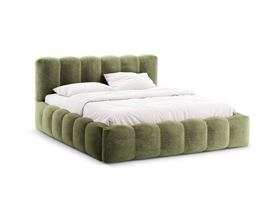 Chenille bed with bedding box Lupine