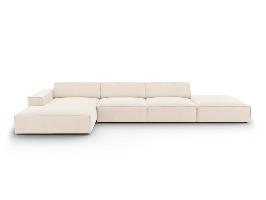 Kampinė velveto sofa Jodie