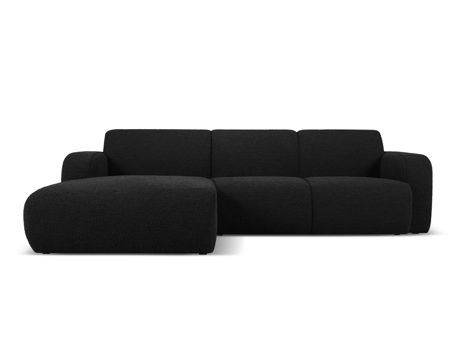 Boucle keturvietė kampinė sofa Molino