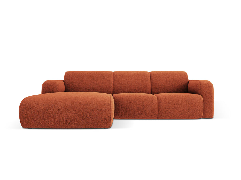 Šenilo keturvietė kampinė sofa Molino