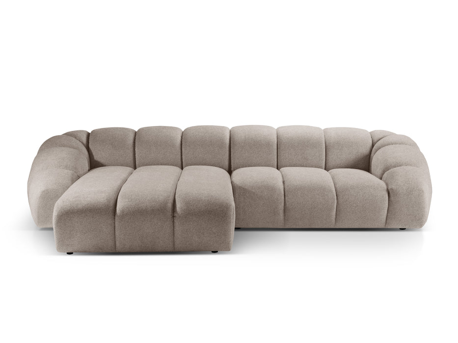 Keturvietė velveto kampinė sofa Diana