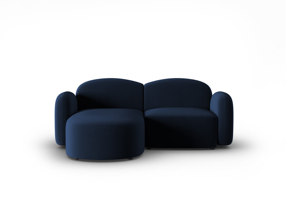 Aksominė trivietė kampinė sofa Blair