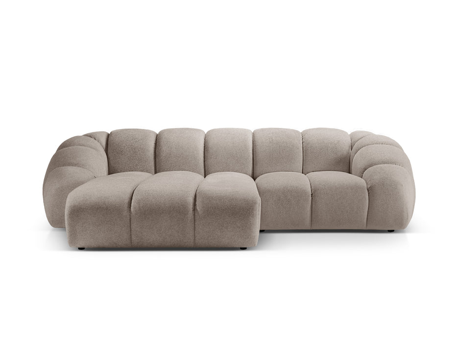 Trivietė kampinė velveto sofa Diana