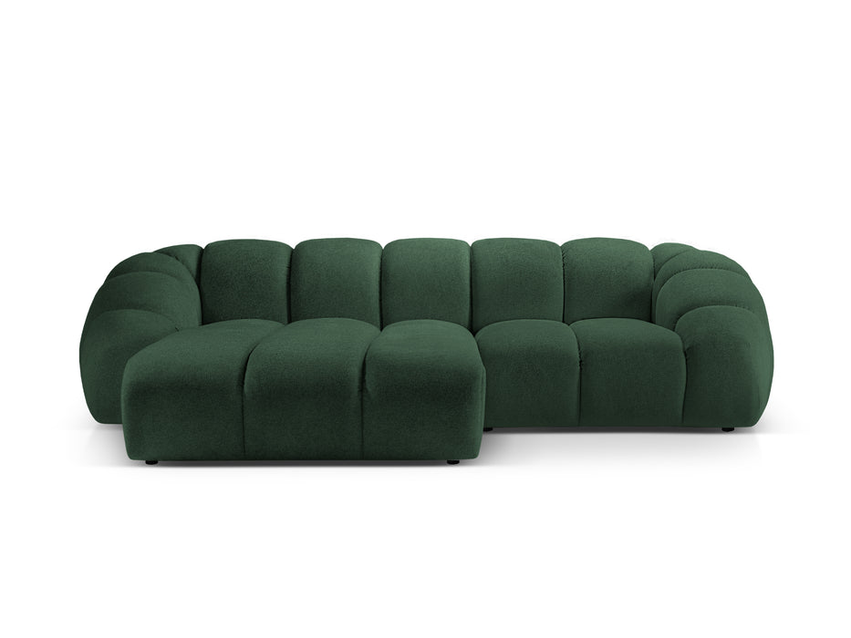 Trivietė kampinė velveto sofa Diana