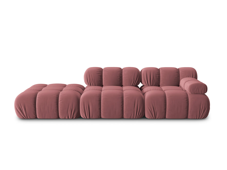 Velvet modular sofa Bellis