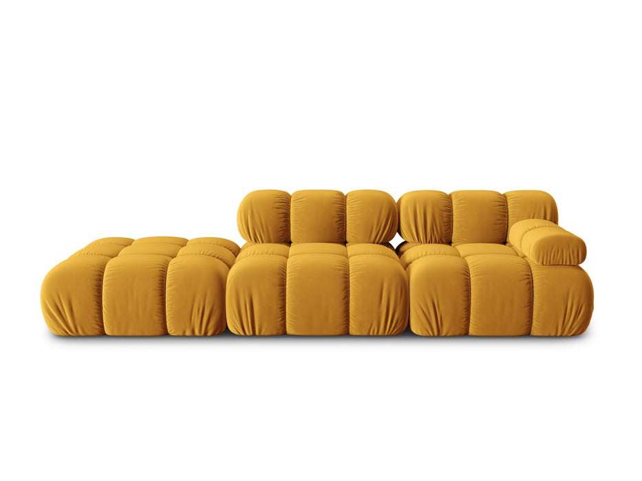 Velvet modular sofa Bellis