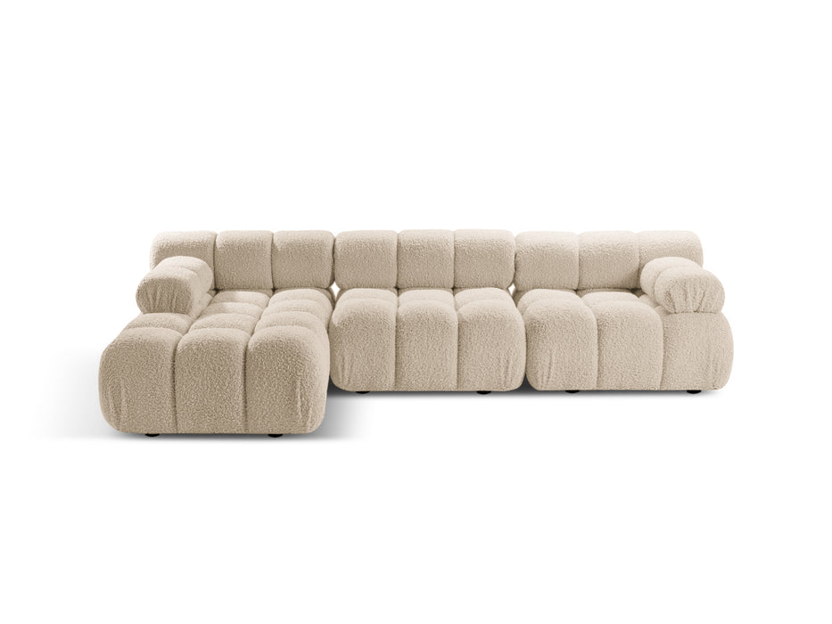 Aksominė kampinė sofa Bellis