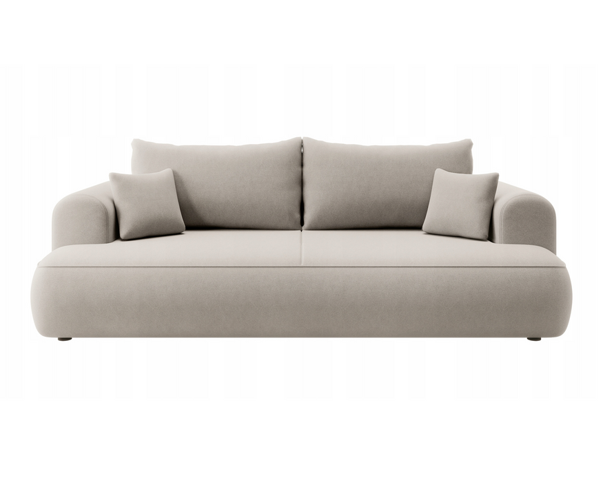 Trivietė aksominė sofa Ovu