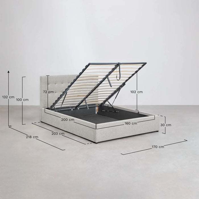 Bed Abiel with bed box