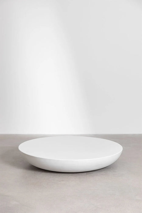 Round cement coffee table Kasuni