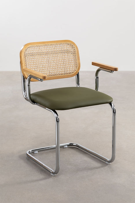 Dining chair Tento Chrome Green