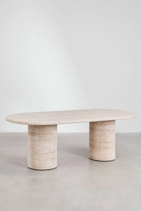 Oval dining table Velia