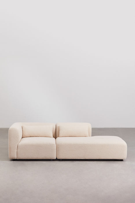 Fogler modular sofa with chaise longue