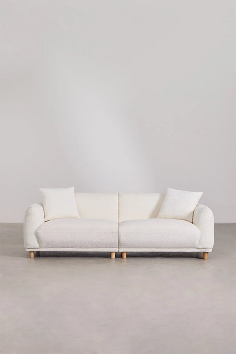 Three-seater sheepskin sofa Eracli