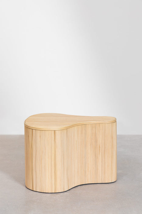 Carmie Rattan Side Table