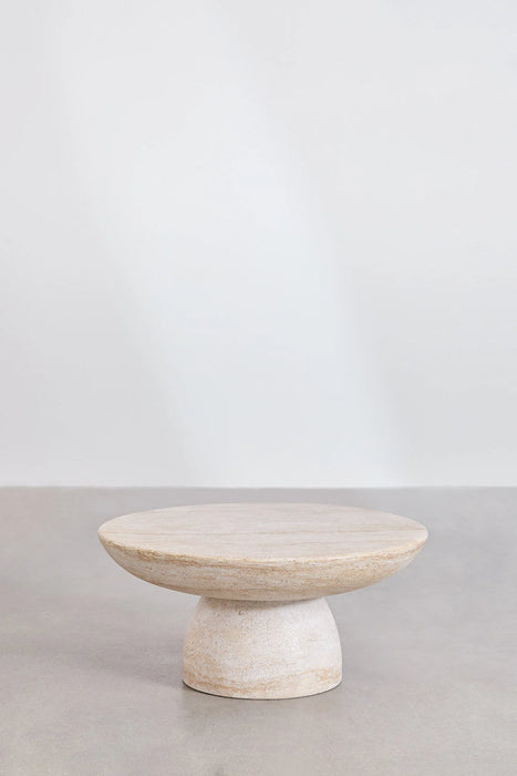 Ribeseya round coffee table