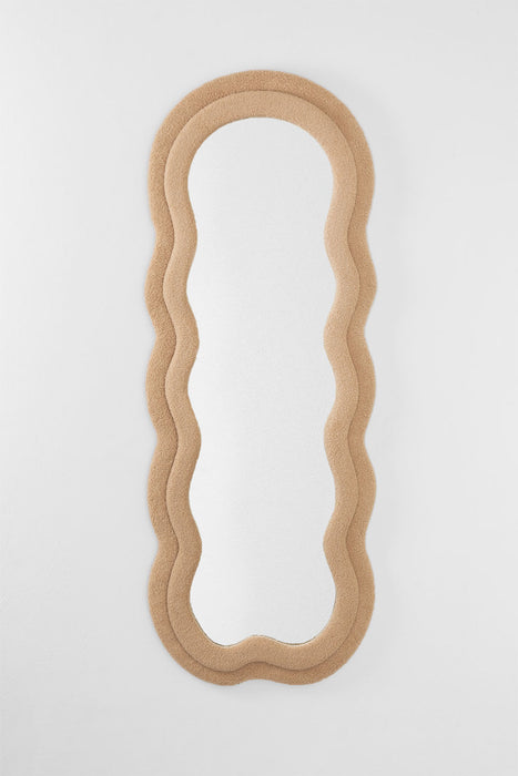 Wall mirror with upholstery Evelyn