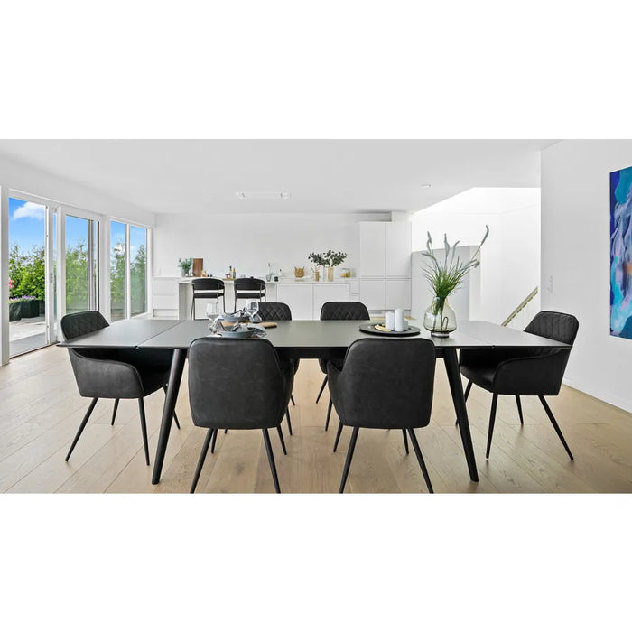 Set of two artificial leather chairs Harbo
