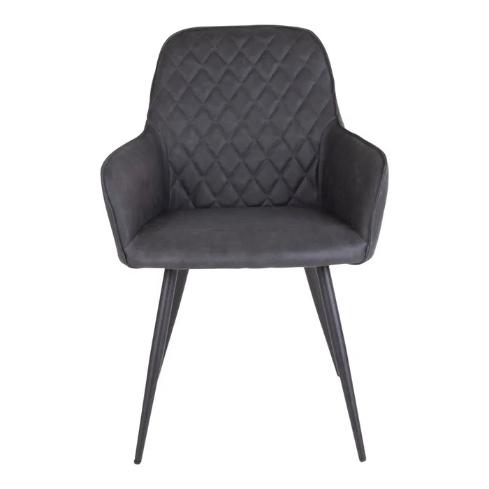Set of two artificial leather chairs Harbo