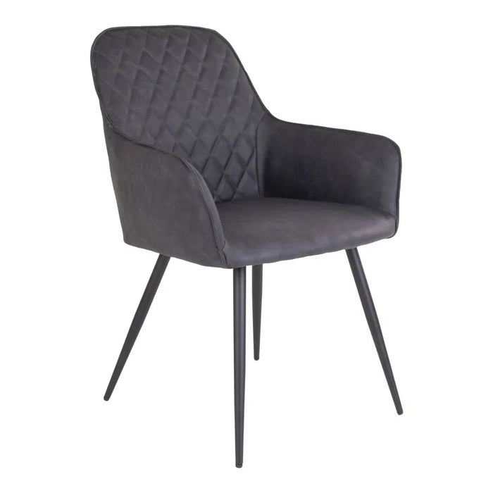 Set of two artificial leather chairs Harbo