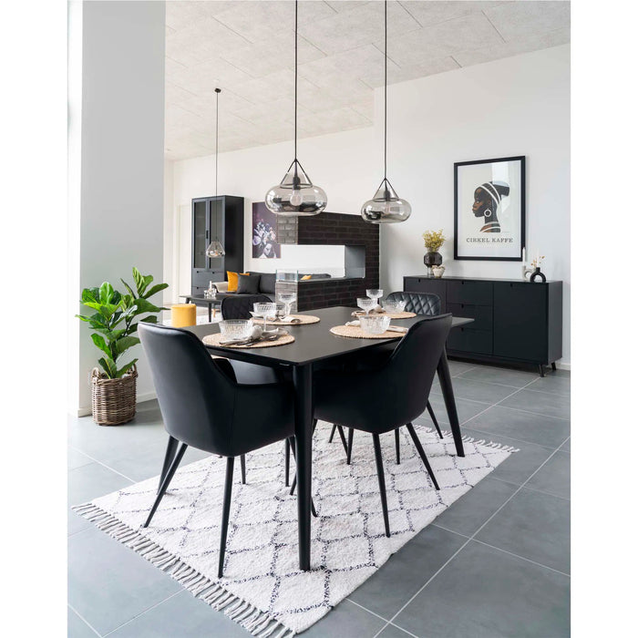 Set of two artificial leather chairs Harbo