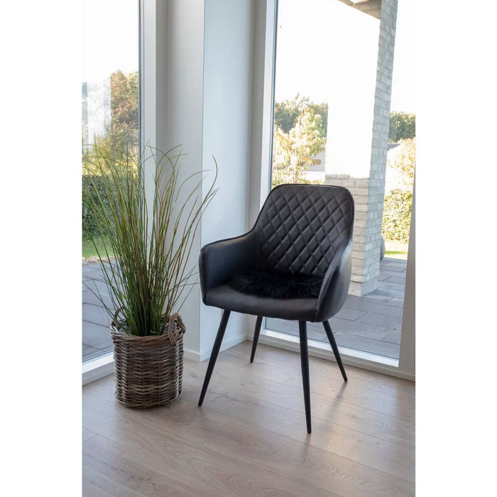 Set of two artificial leather chairs Harbo