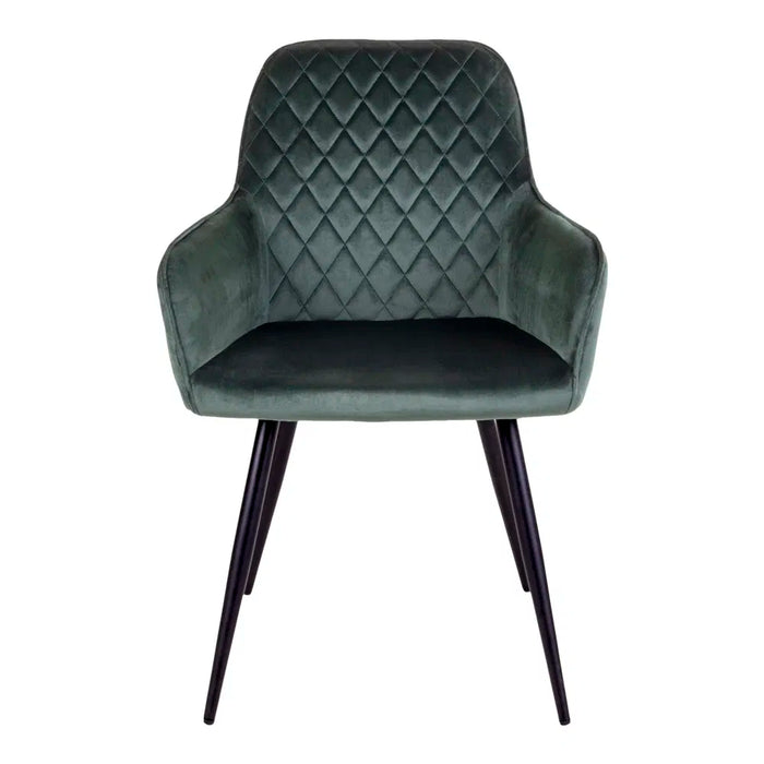 Set of two velvet chairs Harbo