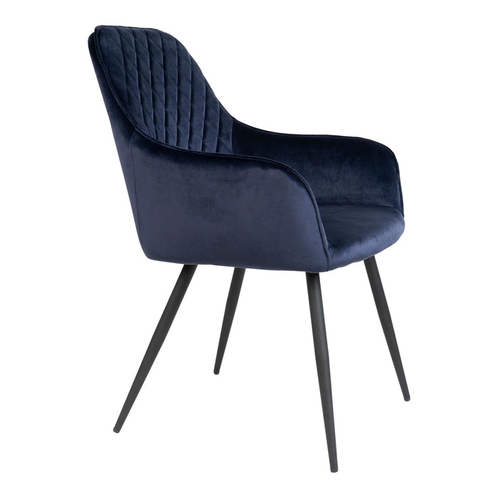 Set of two velvet chairs Harbo