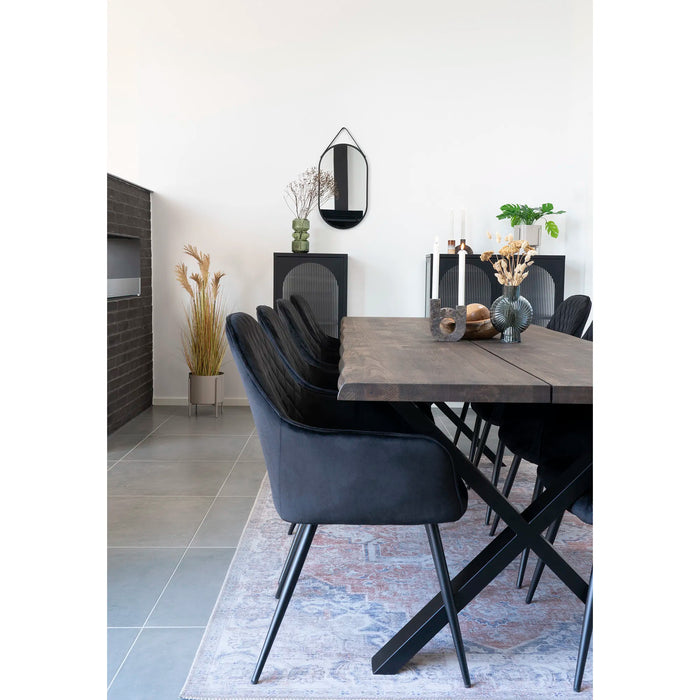 Set of two velvet chairs Harbo