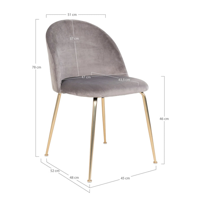 Set of two Geneve chairs