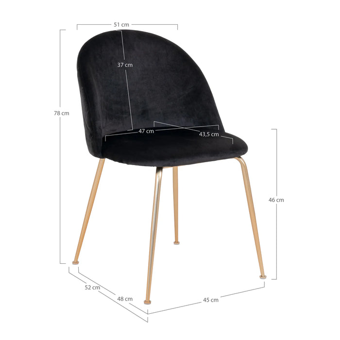 Set of two Geneve chairs
